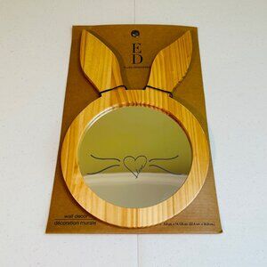 Ellen DeGeneres Bunny Ears Shaped Mirror With Whiskers and Heart for Bunny Nose